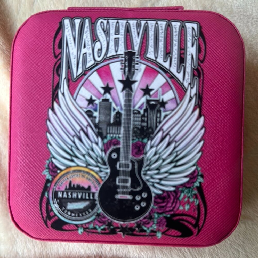 Nashville Ready Travel Jewelry Box
